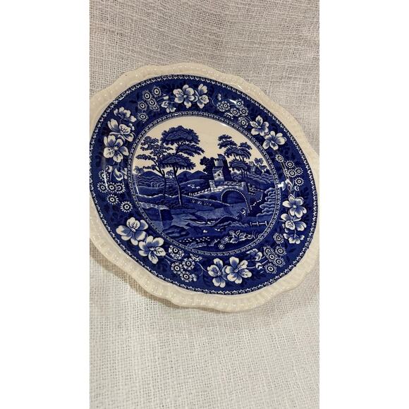 Vintage Copeland Spode England Tower Blue Dinner Plate 10.75” - Picture 2 of 5